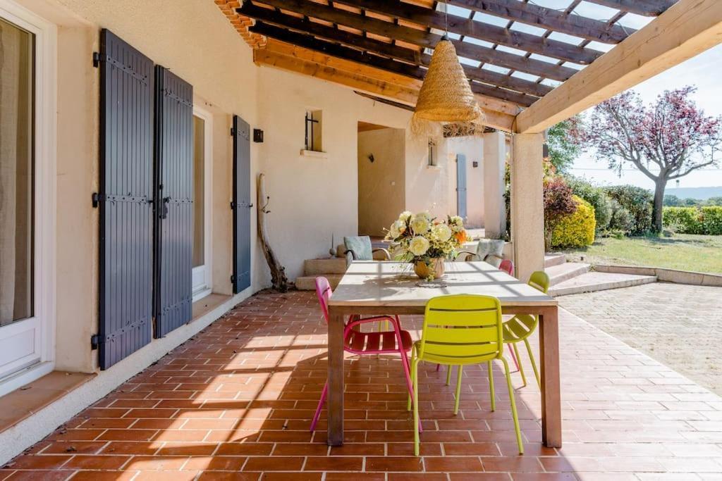 Sejour En Provence Maison Avec Vue Sur La Sainte Victoire Et Piscine Pres D'Aix En Provence آيكس أومبروفينس المظهر الخارجي الصورة